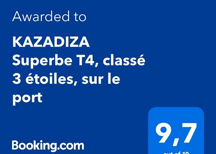 Apartmán Kazadiza Superbe T4, Classe 3 Etoiles, Sur Le Port Vendres